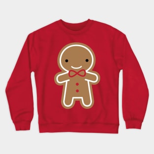 Kawaii Gingerbread Man Crewneck Sweatshirt
